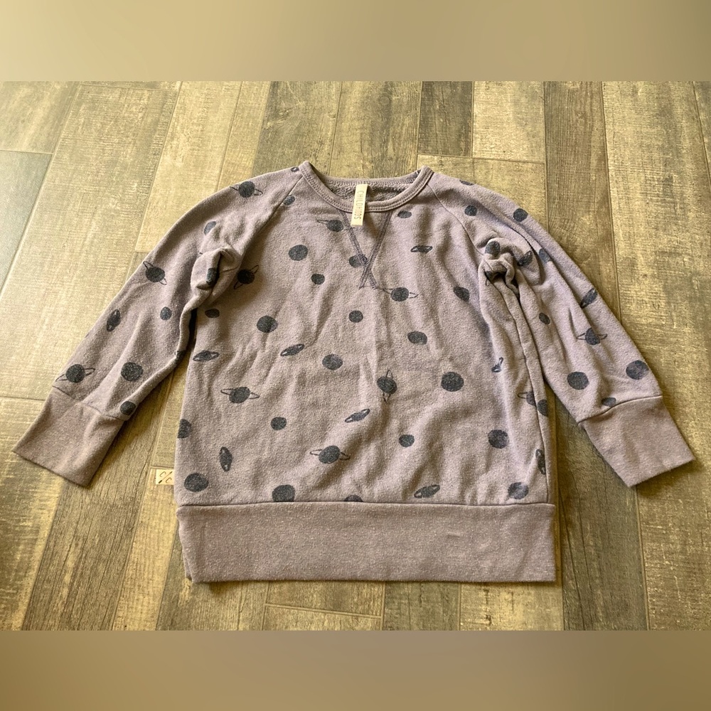 Childhoods Galaxy on Cosmos Crew Sweatshirt 5T